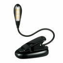 7 LED Reading Light USB Rechargeable Clip On Bed Book Reading Lamp Stand Light - Tavice
