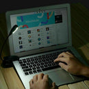 7 LED Reading Light USB Rechargeable Clip On Bed Book Reading Lamp Stand Light - Tavice