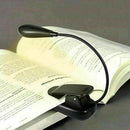 7 LED Reading Light USB Rechargeable Clip On Bed Book Reading Lamp Stand Light - Tavice