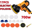 700W Electric Car Polisher 125mm Portable Polishing Machine Waxer Sander Buffer - Tavice