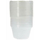 70ml | 50pcs Take away Containers Takeaway Food Plastic Lids Bulk - Battery Mate