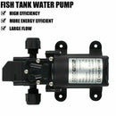 70W Water Pump 6L/Min 12V 130PSI High Pressure Self-Priming Caravan Camping Boat - Tavice