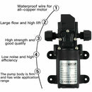70W Water Pump 6L/Min 12V 130PSI High Pressure Self-Priming Caravan Camping Boat - Tavice