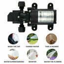 70W Water Pump 6L/Min 12V 130PSI High Pressure Self-Priming Caravan Camping Boat - Tavice