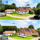 4MP Wifi Camera Three Dual Lens 10X Zoom Security Protection Video Surveillance Auto Tracking - Tavice