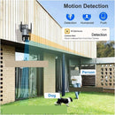 4MP Wifi Camera Three Dual Lens 10X Zoom Security Protection Video Surveillance Auto Tracking - Battery Mate