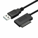 7+6 13Pin Slim SATA to USB CD DVD Rom Optical Hard Drive Cable Adapter Converter - Tavice
