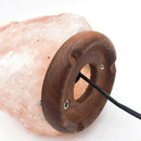 7kg Himalayan Salt Lamp Rock Crystal Natural Light Dimmer Switch Cord Globes - Tavice