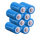 8 Batteries | 3200mAh 16340 CR123A Rechargeable Li - ion Battery Batteries - Tavice