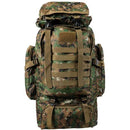 80L Military Tactical Backpack Rucksack Hiking Camping Outdoor Trekking Army Bag - Tavice