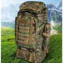80L Military Tactical Backpack Rucksack Hiking Camping Outdoor Trekking Army Bag - Tavice