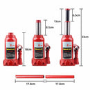 8Ton Hydraulic Bottle Jack Lift Car Lifting Tool Truck Caravan Tractors 4WD SUV - Tavice