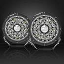 9 Inch Laser LED Driving Lights with Daytime Running Lamp Offroad Truck SUV 4X4 - Tavice