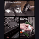 95000PA Wireless Car Vacuum Cleaner – High - Power Mini Handheld Vacuum & Air Duster with USB Recharge - Tavice