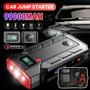 99900mAh Car Jump Starter Power Bank Pack Vehicle Charger Battery Engine Booster - Tavice
