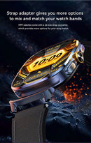Tavice 5G Cellular Smartwatch – Large Screen, Video Call, Waterproof, GPS, Heart & Sleep Monitor, Apps, Sim Card Support.