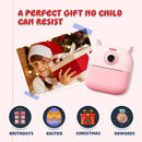 Kids Digital Camera High Quality Instant Print | CMOS Imaging Sensor Filter Function | BLUE.