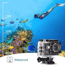 Tavice 4K Action Cam with WiFi Waterproof Sports Camera | 4K Video | Remote Loop Recording | Motion Detection | 170° Wide Angle