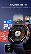 Tavice 5G Cellular Smartwatch – Large Screen, Video Call, Waterproof, GPS, Heart & Sleep Monitor, Apps, Sim Card Support