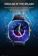 Tavice 5G Cellular Smartwatch – Large Screen, Video Call, Waterproof, GPS, Heart & Sleep Monitor, Apps, Sim Card Support