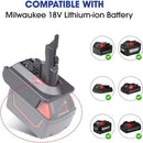 Adapter For DeWalt Milwaukee Bosch Battery Convert To Dyson V7 AU - Tavice