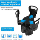 Adjustable 2in1 Car Seat Cup Holder Bottle Drink Coffee Storage Water Bottle AU - Tavice