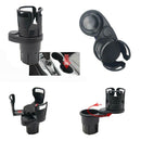 Adjustable 2in1 Car Seat Cup Holder Bottle Drink Coffee Storage Water Bottle AU - Tavice