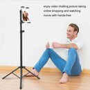 Adjustable Floor Bed Tripod Stand Carrying Music Bracket for iPad 7-12" Tablets - Tavice