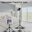 Adjustable Floor Bed Tripod Stand Carrying Music Bracket for iPad 7-12" Tablets - Tavice