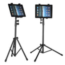Adjustable Floor Bed Tripod Stand Carrying Music Bracket for iPad 7-12" Tablets - Tavice