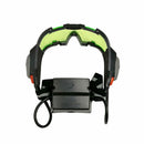 Adjustable LED Night Vision Glass Goggles with Filp-out Light Windproof Hunting - Tavice