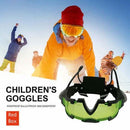 Adjustable LED Night Vision Glass Goggles with Filp-out Light Windproof Hunting - Tavice