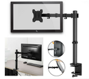 Adjustable Monitor Stand Single Arm Desk Mount Computer LCD TV Holder Display - Tavice