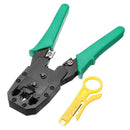 Analyzer Network Cable Tool Kit LAN Crimper Down Wire Stripper Cat5 6 RJ45 BAG - Tavice