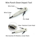 Analyzer Network Cable Tool Kit LAN Crimper Down Wire Stripper Cat5 6 RJ45 BAG - Tavice