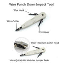 Analyzer Network Cable Tool Kit LAN Crimper Down Wire Stripper Cat5 6 RJ45 BAG - Battery Mate