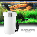 Aquarium External Canister Filter Aqua Fish Water Tank Sponge Pond 400L/H - Tavice