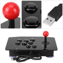 Arcade Joystick Fighting Stick Acrylic Wired Usb Gaming Controller Gamepad Video Game for PC Desktop Joystick Grip Triggers - Tavice