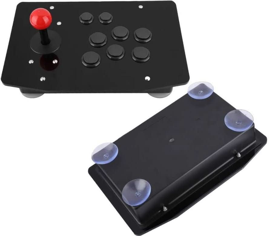 Arcade Joystick Fighting Stick Acrylic Wired Usb Gaming Controller ...
