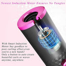 Auto Cordless Rotating Hair Curler Waver Curling Iron Wireless LCD Ceramic - Tavice