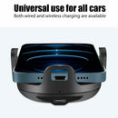 Automatic Clamping Wireless Car Charging Charger Mount Air Vent Phone Holder - Tavice