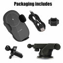 Automatic Clamping Wireless Car Charging Charger Mount Air Vent Phone Holder - Tavice