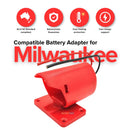 Battery Adapter For Milwaukee 12V M12 Dock Power Connector - Tavice