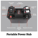Battery Box 12V Portable Deep Cycle Power Marine Solar USB Camping - Battery Mate