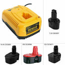 Battery Charger for Dewalt 7.2V 9.6V 12V 14.4V 18V Ni-Cd Ni-MH 240V stock - Tavice
