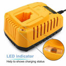 Battery Charger for Dewalt 7.2V 9.6V 12V 14.4V 18V Ni-Cd Ni-MH 240V stock - Tavice