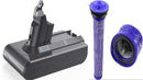 Battery & Filters Combo for Dyson V6, DC59 DC58 SV03 SV04 Vacuum Cleaners - Tavice