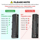 Battery For Toshiba Satellite C850 C850D L850 L850D P850 P870 Pro PA5024U-1BAS - Tavice