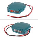 Battery Holder Power Mount Connector Adapter For makita 18V Dock with Wires Kit - Tavice