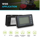 Battery Monitor High Low Voltage Programmable Alarm 350A Compatible 12V Battery - Tavice